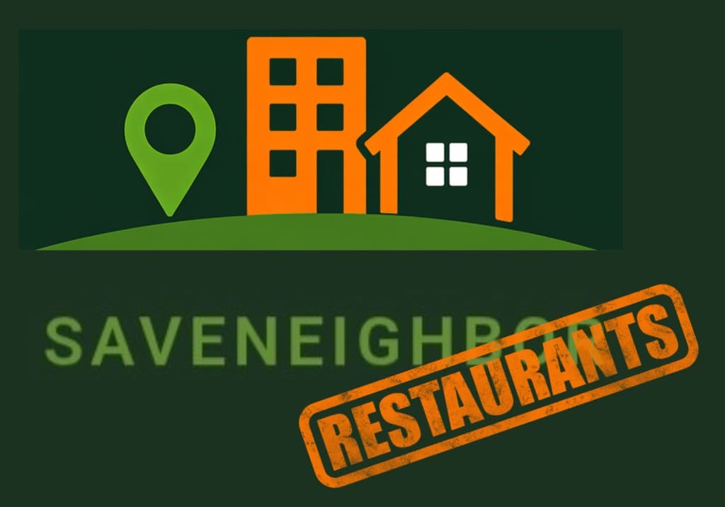 SaveNeighbor restaurant landing page logo